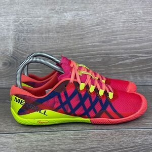 Merrell Vapor Glove 3 Women’s Sz 7 Acid Punch Barefoot Minimalist Vibram Shoes